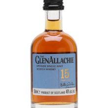 Glenallachie 15 Year Old Miniature Speyside Single Malt Scotch Whisky |
