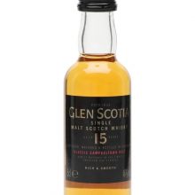 Glen Scotia 15 Year Old Miniature Campbeltown Whisky |