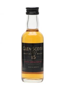 Glen Scotia 15 Year Old Miniature Campbeltown Whisky |