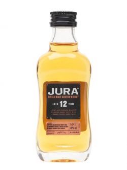 Jura 12 Year Old Miniature Island Single Malt Scotch Whisky |