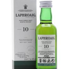 Laphroaig 10 Year Old Miniature / Gift Box Islay Whisky |