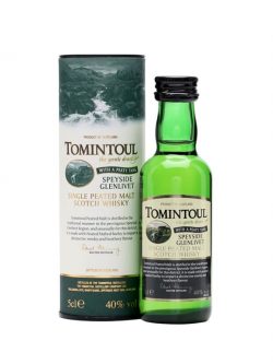 Tomintoul With a Peaty Tang Miniature Speyside Whisky |