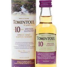 Tomintoul 10 Year Old / Miniature Speyside Single Malt Scotch Whisky |