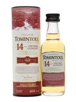 Tomintoul 14 Year Old Miniature  Speyside Single Malt Scotch Whisky |