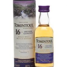 Tomintoul 16 Year Old Miniature Speyside Single Malt Scotch Whisky |