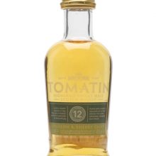 Tomatin 12 Year Old Miniature / Bourbon & Sherry Casks Highland Whisky |