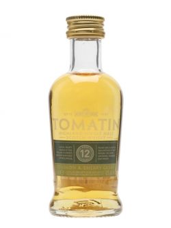 Tomatin 12 Year Old Miniature / Bourbon & Sherry Casks Highland Whisky |