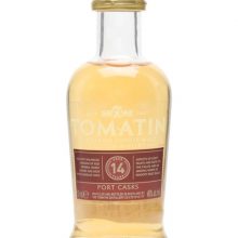 Tomatin 14 Year Old Miniature / Tawny Port Finish Highland Whisky |