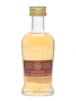 Tomatin 14 Year Old Miniature / Tawny Port Finish Highland Whisky |