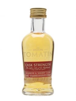 Tomatin Cask Strength Miniature Highland Single Malt Scotch Whisky |