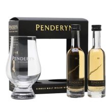 Penderyn Madeira Finish / 2 Miniatures and Glass Set Welsh Whisky |