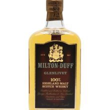 Miltonduff-Glenlivet 12 Year Old / Bot.1970s Speyside Whisky |
