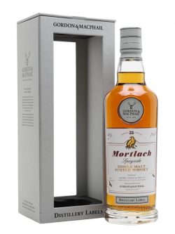 Mortlach 25 Year Old / G&M Distillery Labels Speyside Whisky |