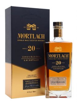 Mortlach 20 Year Old / Cowie's Blue Seal Speyside Whisky |