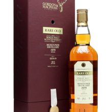Mosstowie 1979 / 32 Year Old / Rare Old / Gordon & Macphail Speyside Whisky |