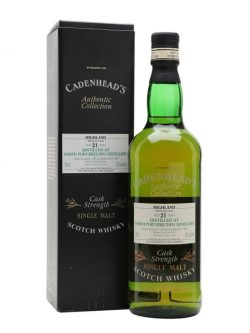 North Port (Brechin) 1976 / 21 Year Old / Cadenhead Highland Whisky |
