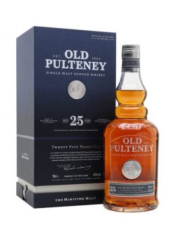 Old Pulteney 25 Year Old Highland Single Malt Scotch Whisky |