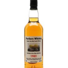 Port Ellen 1982 / Parkers Whisky Islay Single Malt Scotch Whisky |
