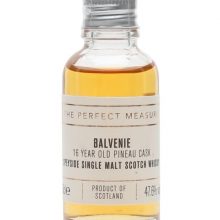 Balvenie 16 Year Old Pineau Cask Sample Speyside Whisky |