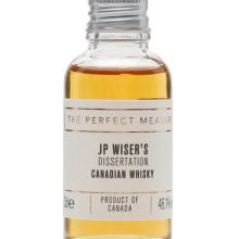 JP Wiser's Dissertation Sample Canadian Whisky |