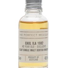 Caol Ila 1982 Sample / 40 Year Old / 50th Anniversary Islay Whisky |