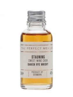 Stauning Rye Sweet Wine Cask Sample  Danish Rye Whisky |