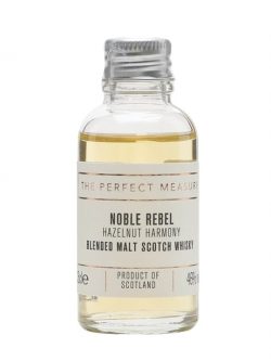 Noble Rebel Hazelnut Harmony Sample  Blended Malt Scotch Whisky |