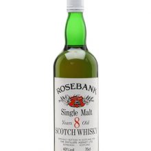 Rosebank 8 Year Old / Bot.1980s Lowland Single Malt Scotch Whisky |