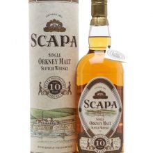 Scapa 10 Year Old / Bot.1990s / Litre Island Single Malt Scotch Whisky |