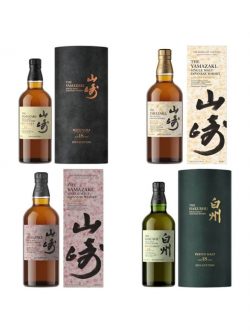 Suntory Tsukuriwake Cask Collection 2024 / 4 Bottles Japanese Whisky |
