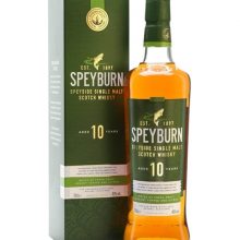 Speyburn 10 Year Old Speyside Single Malt Scotch Whisky |