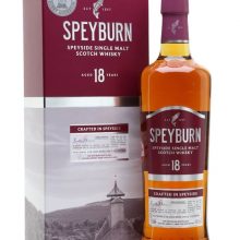 Speyburn 18 Year Old Speyside Single Malt Scotch Whisky |
