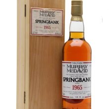 Springbank 1965 / Bot.1998 / Cask #580 / Murray McDavid Campbeltown Whisky |