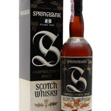 Springbank 8 Year Old / Bot.1960s Campbeltown Whisky |