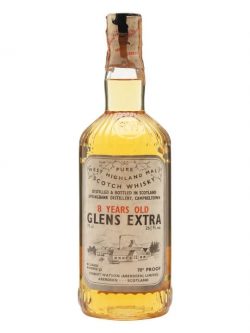 Glens Extra (Springbank) 8 Year Old / Bot.1960s Campbeltown Whisky |