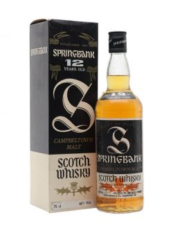 Springbank 12 Year Old / Bot.1980s Campbeltown Whisky |