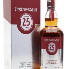 Springbank 25 Year Old / Bot.2019 Campbeltown Whisky |