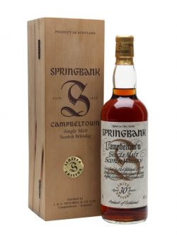 Springbank 30 Year Old / Sherry Cask / Millennium Series Campbeltown Whisky |