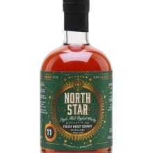 English Whisky 2007 / 11 Year Old / Red Wine Cask / North Star Single Whisky |