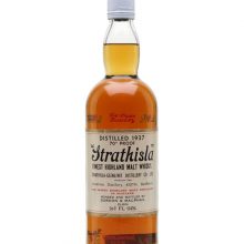 Strathisla 1937 / Bot.1970s / Gordon & MacPhail Speyside Whisky |