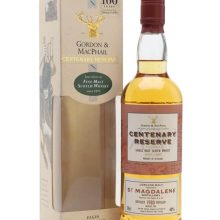 St Magdalene 1980 / Centenary Reserve / Gordon & MacPhail Lowland Whisky |