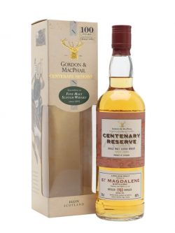 St Magdalene 1980 / Centenary Reserve / Gordon & MacPhail Lowland Whisky |