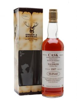 Talisker 1957 / Bot.1980s / Cask Strength / Gordon & MacPhail Island Whisky |