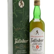 Talisker 8 Year Old / Bot.1980s Island Single Malt Scotch Whisky |