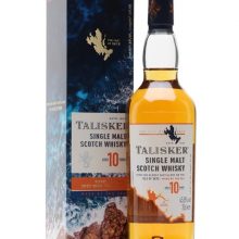 Talisker 10 Year Old / Small Bottle Island Single Malt Scotch Whisky |
