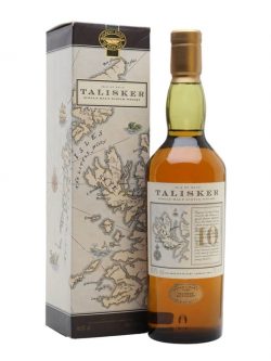 Talisker 10 Year Old / Map Label / Bot.1990s Island Whisky |