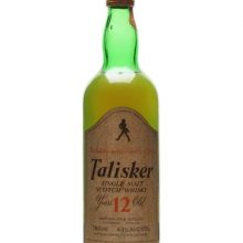 Talisker 12 Year Old / Bot.1980s Island Single Malt Scotch Whisky |