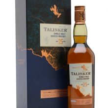 Talisker 25 Year Old Island Single Malt Scotch Whisky |