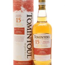 Tomintoul 2008 / 15 Year Old / Madeira Finish Speyside Whisky |
