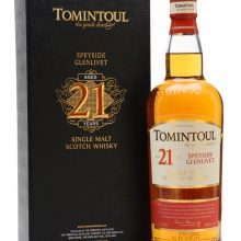 Tomintoul 21 Year Old Speyside Single Malt Scotch Whisky |